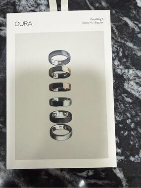 NWT Oura Ring 5 Sizing Kit
